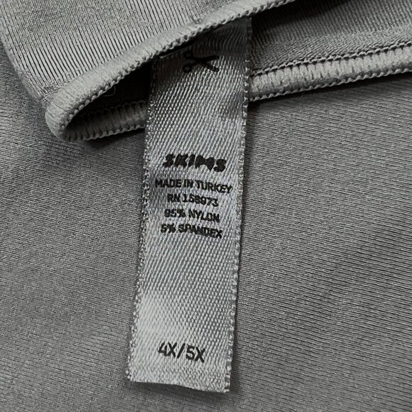 SKIMS Essential Long Sleeve Scoop Bodysuit Pacific 4X/5X - Picture 5 of 12